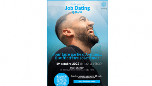 Job Dating AYMING - Paris 19/10/2022