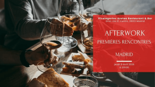 Afterwork premières rencontres à Madrid